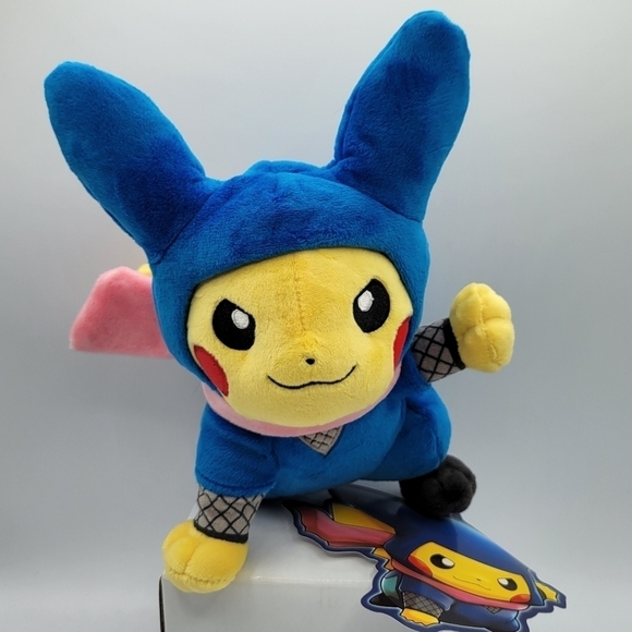 Pokemon Pikachu Ninja Plush Pokemon Center Tokyo DX Exclusive - Picture 6 of 6